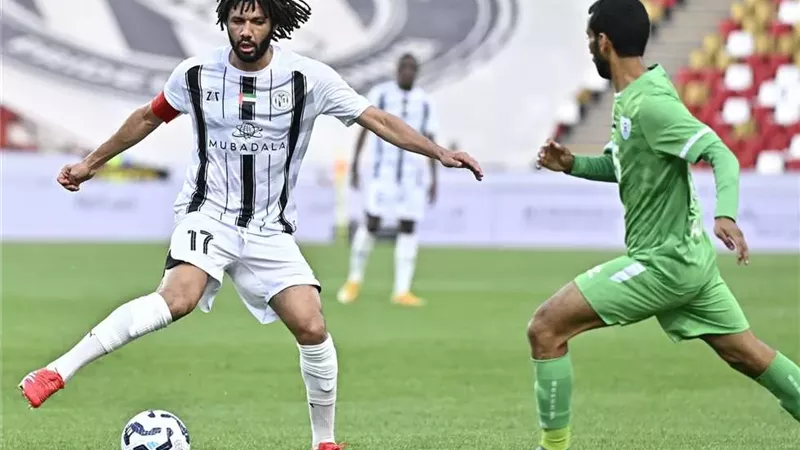 بمشاركة الننى .. الجزيرة يتعادل مع كلباء فى الدورى الإماراتى