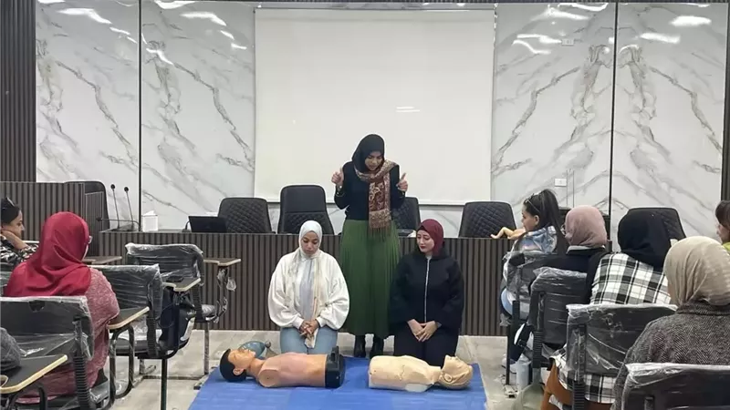 وكيل وزارة الصحة بالبحر الأحمر يفتتح تدريب الإنعاش القلبي الرئوي