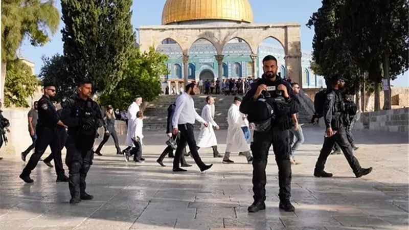 بحماية قوات الاحتلال.. مستوطنون يقتحمون المسجد الأقصى