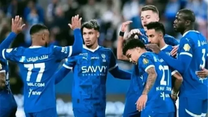 ماركوس ونونيز يقودان تشكيلة الهلال أمام الخلود بالدوري السعودي