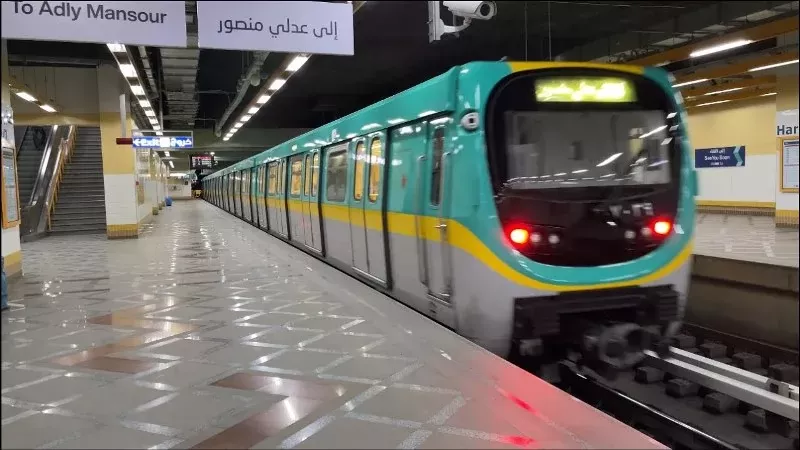 المترو: مد مواعيد العمل بالخط الأخضر الثالث بمناسبة رأس السنة