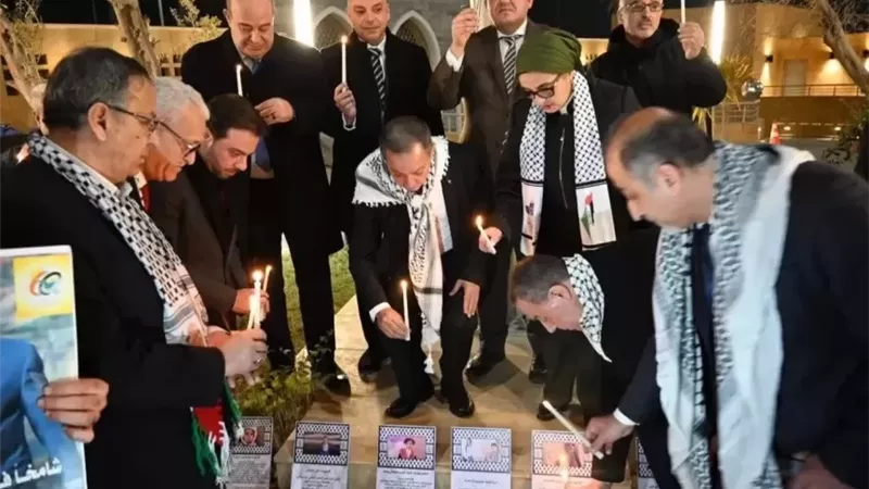 سفارة فلسطين بالقاهرة تحيي الذكرى 61 لانطلاق الثورة الفلسطينية