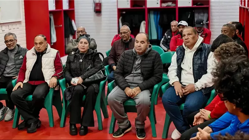 مجلس الأوليمبى يجتمع مع اللاعبين للتأكيد على استمرار الانتصارات
