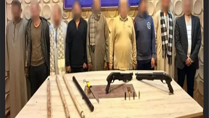 ضبط طرفى مشاجرة بالأسلحة النارية والبيضاء بالقاهرة