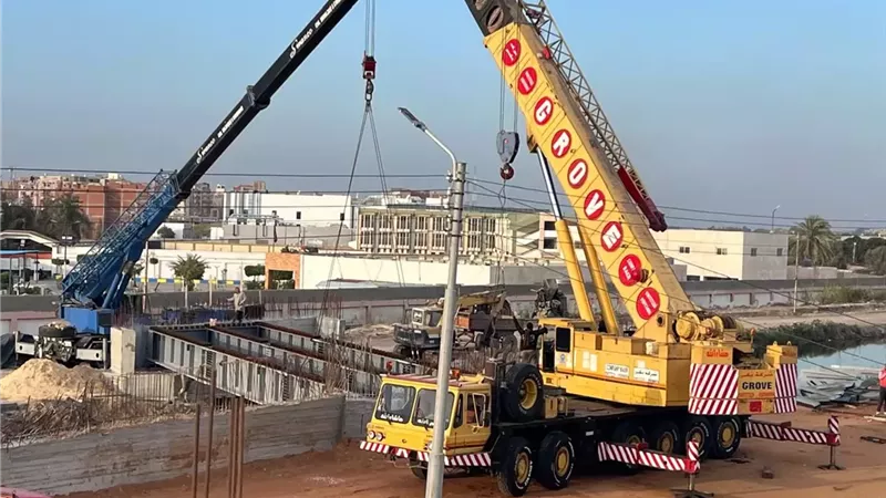 محور القنطرة غرب التبادلي طفرة المشروعات التنموية بالإسماعيلية