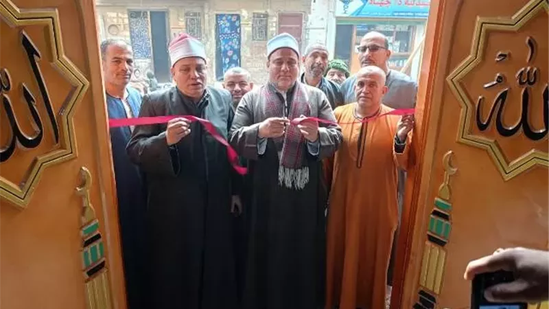 افتتاح 4 مساجد بقرى مراكز محافظة المنيا