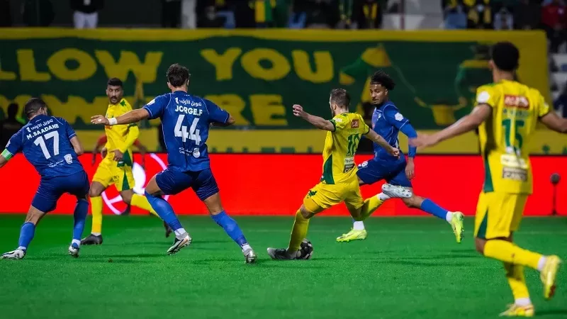 الدورى السعودى .. النجمة ينجح فى التعادل مع الخليج بهدفين