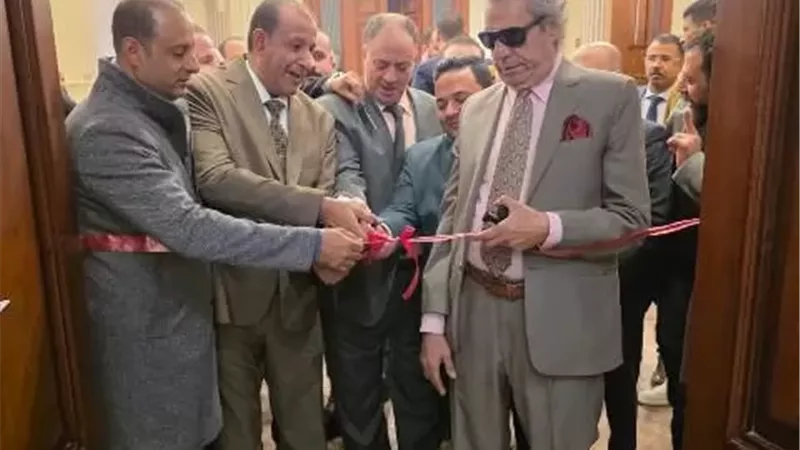 افتتاح معرض الكتاب القانوني بنادي الجمهورية بشبين الكوم