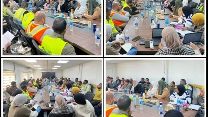 ندوة توعوية حول قانون العمل وحملة تفتيش على مشروع الطاقة الشمسية