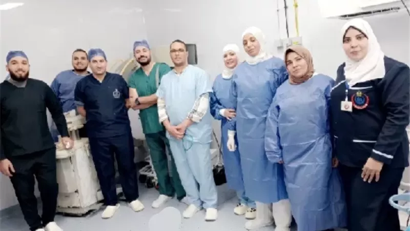 نجاح جراحة دقيقة بالأمعاء لطفل مبتسر بمستشفي طلخا المركزي