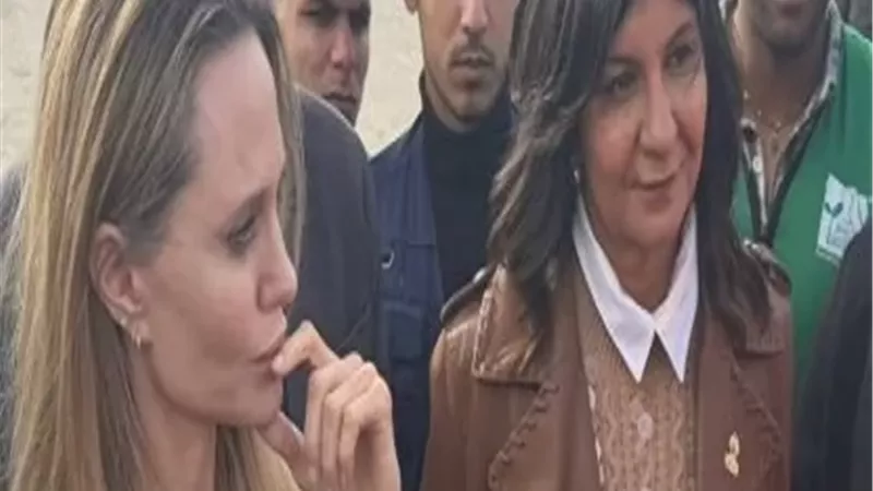 أنجيلينا جولي تطالب بإيصال المزيد من المساعدات بأسرع وقت لغزة