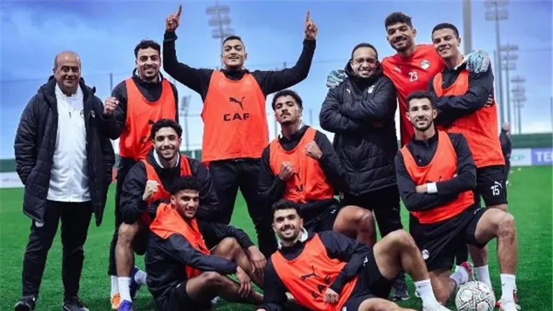 منتخب مصر يخوض مرانه الرئيسى استعدادا لمواجهة بنين في أمم أفريقيا