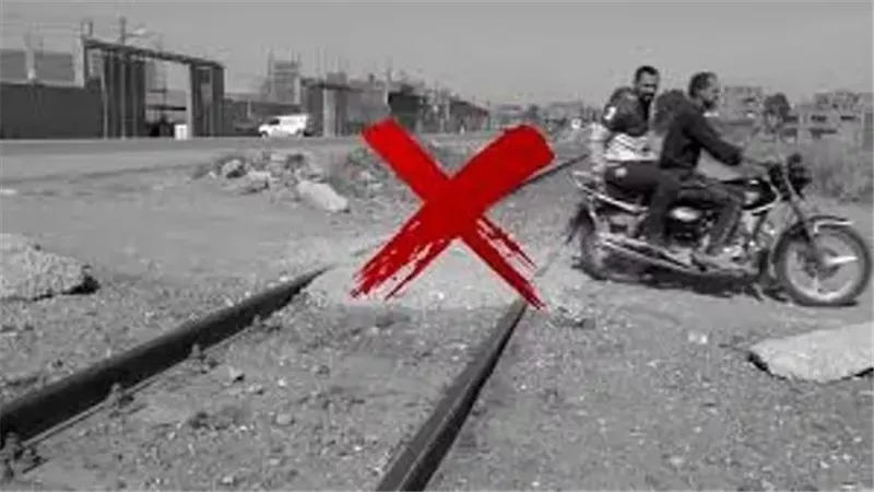 النقل تجدد تحذيراتها للمواطنين من المعابر غير القانونية على السكك الحديدية