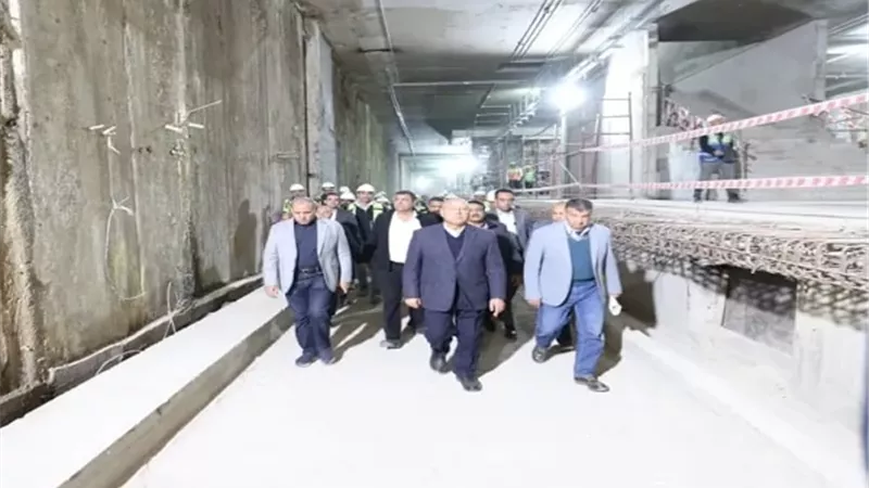 كامل الوزير يتفقد المرحلة الأولى من الخط الرابع للمترو