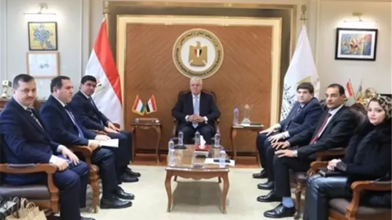 وزير التعليم العالي يستقبل سفير طاجكستان بالقاهرة لبحث سبل التعاون