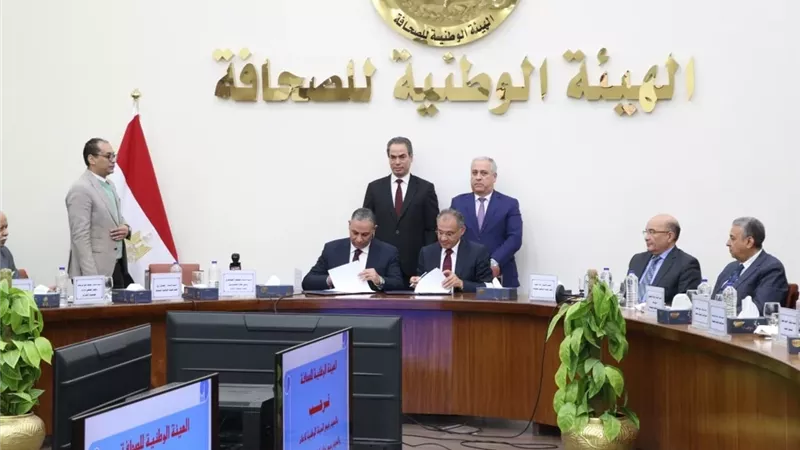 شراكة إعلامية استراتيجية بين مؤسسة الأهرام والتليفزيون المصري