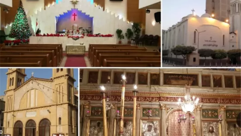 توفيق أوضاع 45 كنيسة ومبنى خدمي بمحافظة المنيا