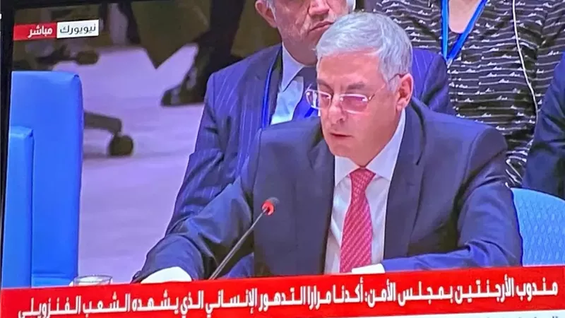 مندوب الأرجنتين بمجلس الأمن: أكدنا مراراً التدهور الإنساني الذي يشهده الشعب الفنزويلي
