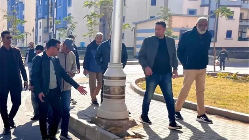 جولة موسعة لرئيس جهاز حدائق العاصمة لرفع كفاءة الأحياء.. صور