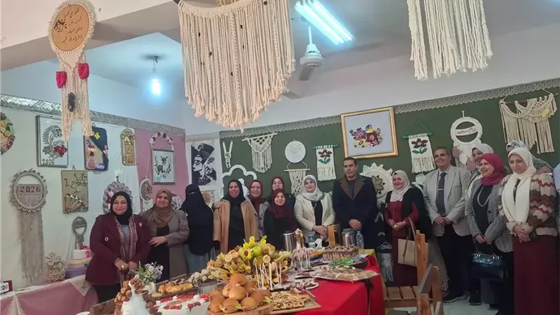 وكيل تعليم الإسماعيلية يفتتح معرض توجيه الإقتصاد المنزلي..صور