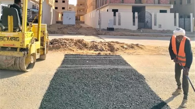 بيان مهم من جهاز بدر عن أحدث مشروعات الطرق وتنسيق المواقع.. صور