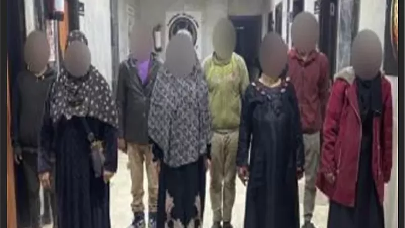 الداخلية تواصل التصدى وتضبط عصابة استغلت الأطفال في التسول