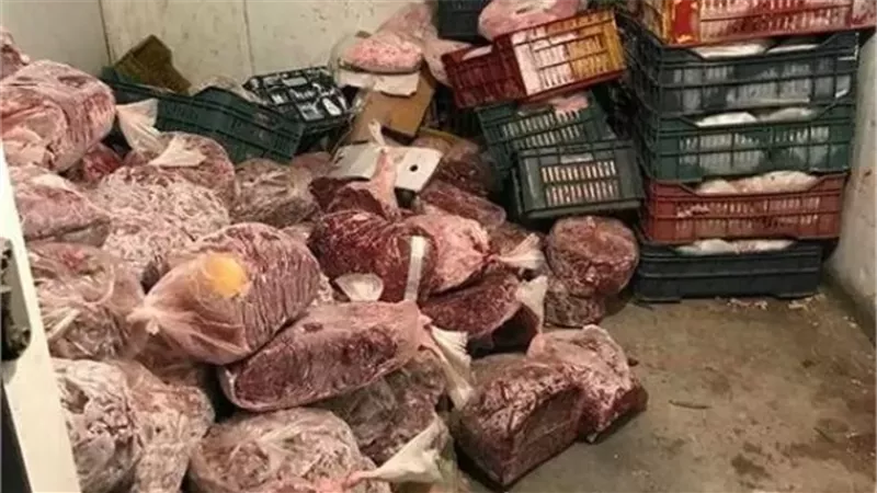 ضبط 225 كيلو لحوم ودواجن وأسماك غير صالحة بالغربية