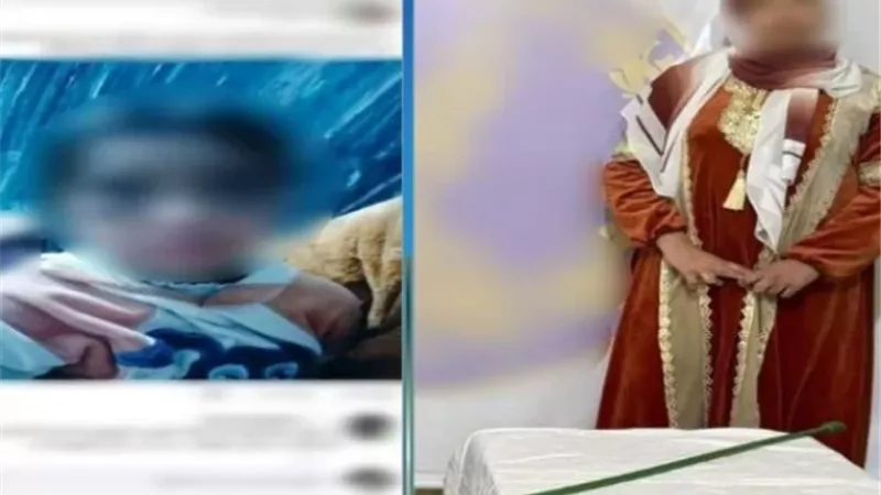 حبس زوجة الاب المفترية عذبت طفلتى زوجها بوحشية بالشرقية