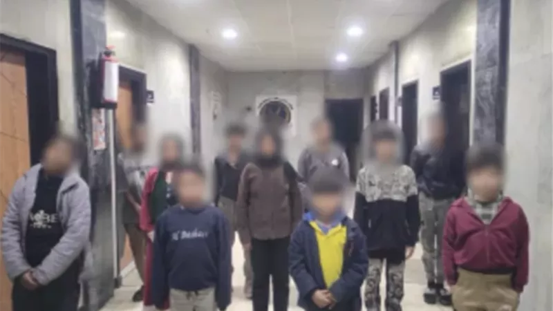 ضبط 12 شخصا استغلوا الأطفال في التسول بالجيزة
