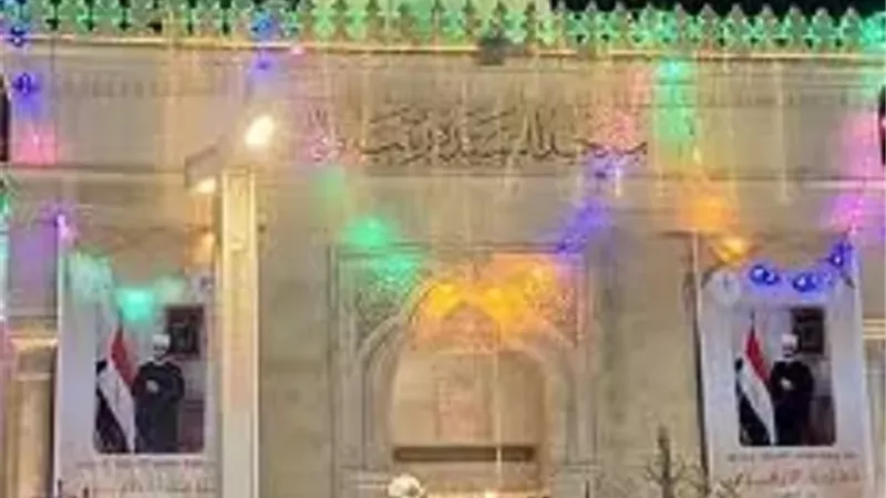 جدل صور وزيرالأوقاف يٌثير حكم تعليق البنرات على واجهات المساجد
