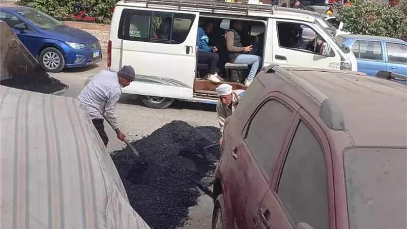 مطب صناعي بتقسيم سليمان الحكيم استجابة لأهالي أسيوط