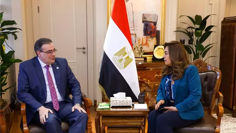 وزيرة التنمية المحلية تبحث تحديث الهياكل التنظيمية للوزارة