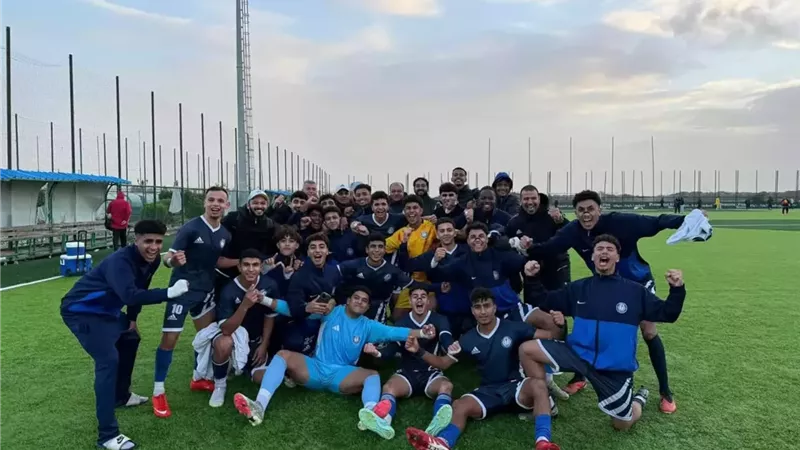 ناشئوا سموحة مواليد 2007 يفوزوا على الاتحاد بهدف