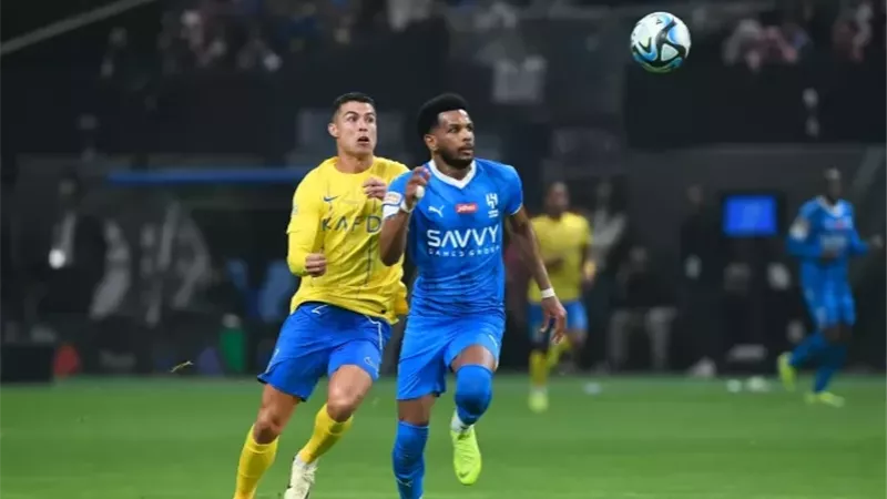 شاهد أهداف الهلال السعودي في شباك النصر