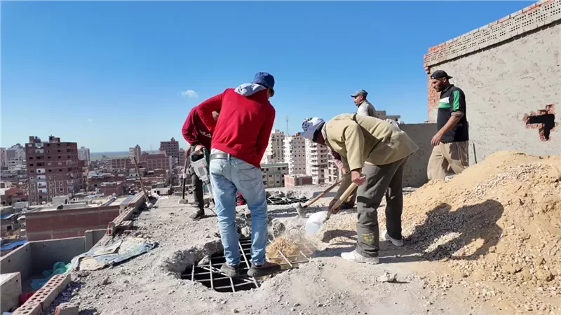 إزالة التعديات على أملاك الدولة والأراضي الزراعية ومخالفات البناء