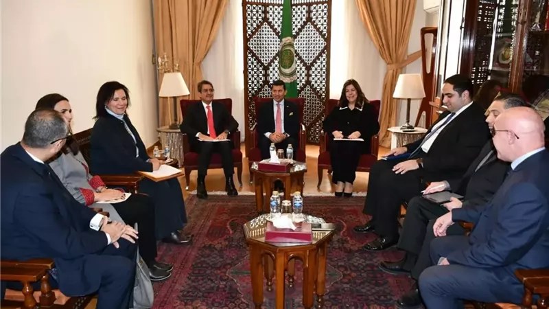 صبحى يترأس المكتب التنفيذي لمجلس وزراء الشباب والرياضة العرب