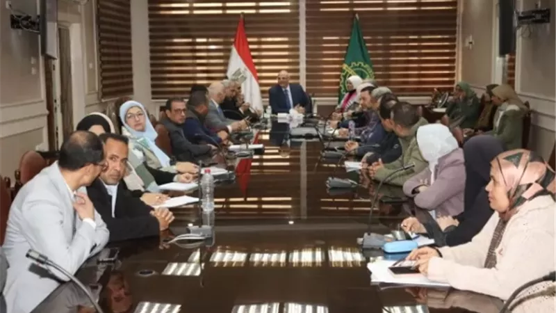 محافظ القليوبية يعلن تحديث المخطط الاستراتيجي لمدينة الخصوص
