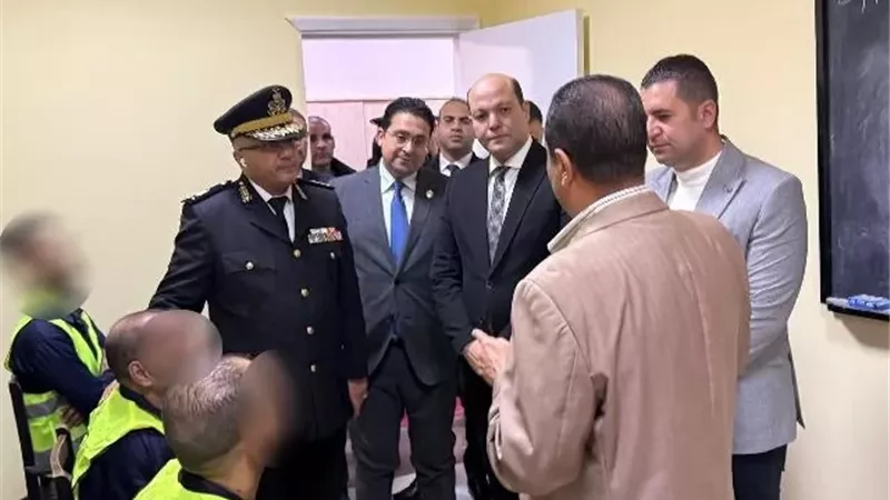 النيابة العامة تُجري تفتيشًا لمركز إصلاح وتأهيل جمصة 