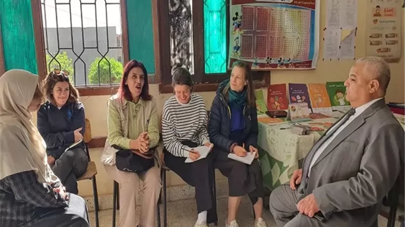اشادة ألمانية بتجربة التعليم المجتمعى بالزينية شمالي الأقصر
