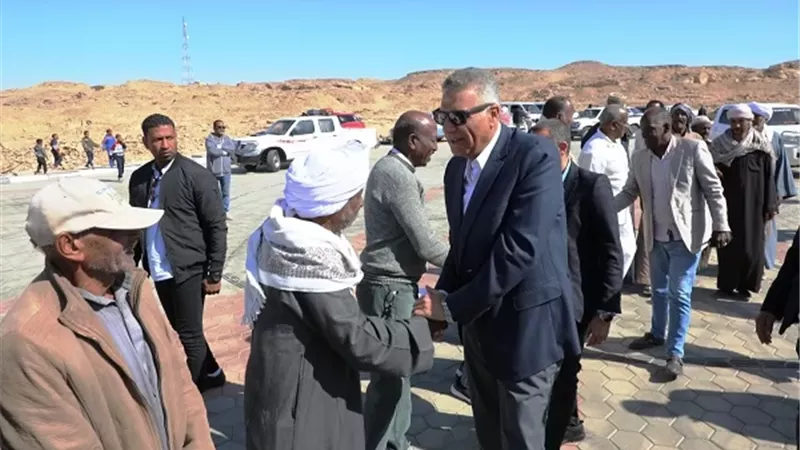محافظ أسوان يفتتح مشروع الممشى السياحى بكورنيش النيل بأبو هور