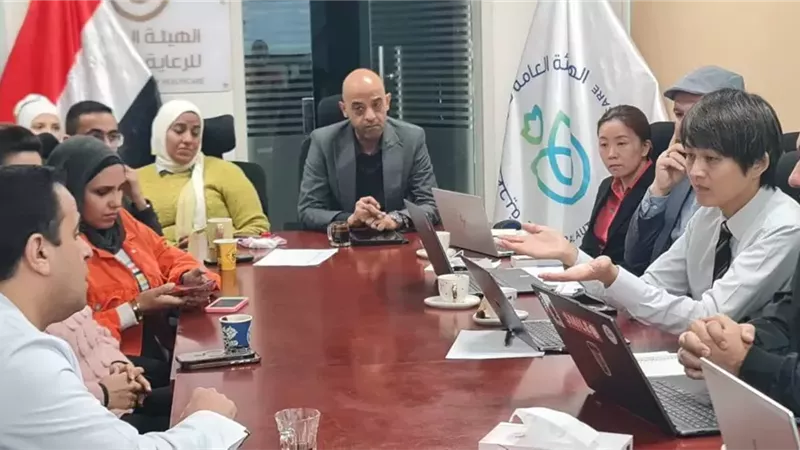 وفد الجايكا اليابانية يزور مجمع الإسماعيلية الطبي..صور