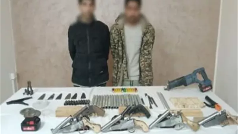 سقوط عنصرين يديران ورشة لتصنيع والاتجار بالأسلحة النارية بالقاهرة