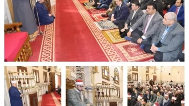 محافظ المنوفية يشهد احتفال الإسراء والمعراج بمسجد الرؤوف الرحيم