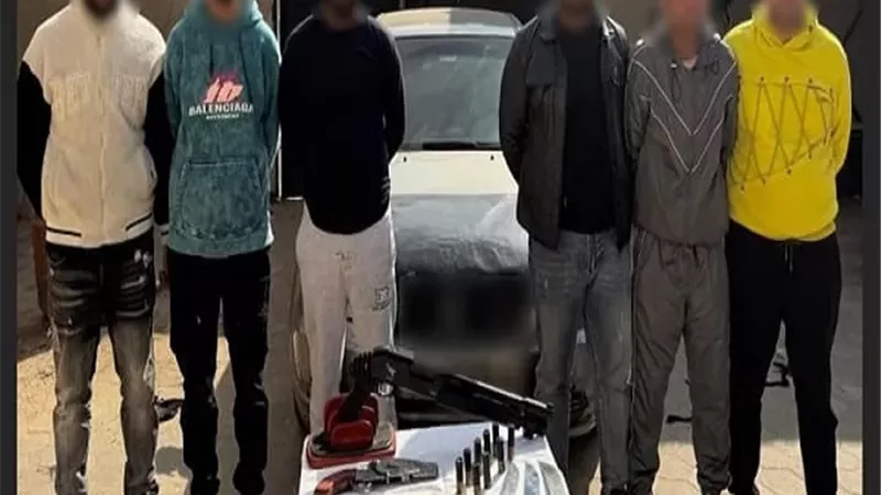 ضبط 6 أشخاص سرقوا محتويات مركز للعلاج الطبيعى بالإكراه