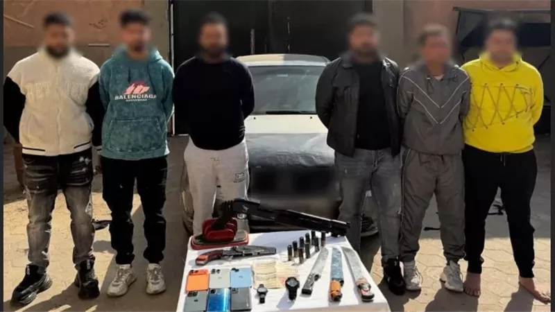 ضبط 6أشخاص سرقوا محتويات مركز للعلاج الطبيعى بالإكراه