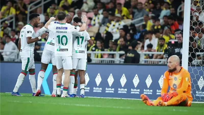 الدورى السعودى .. الاتفاق يهزم الاتحاد بهدف