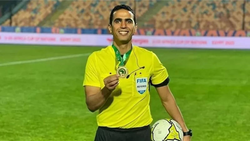 طاقم تحكيم مغربى لإدارة مباراة مصر ونيجيريا ىكأس أمم إفريقيا
