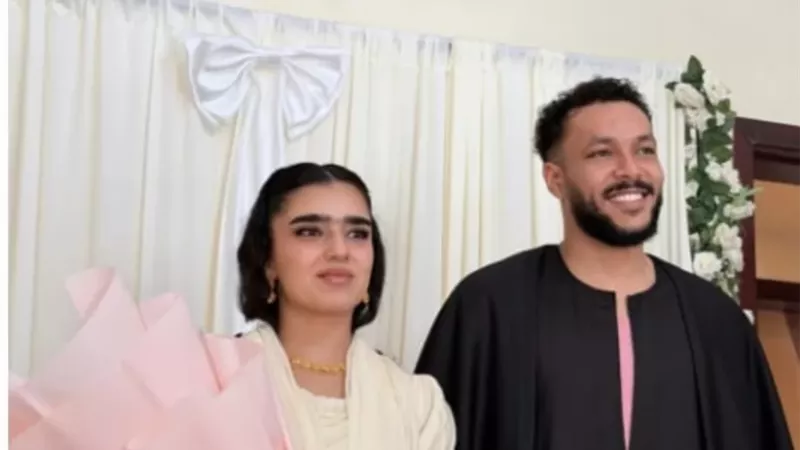 أول ظهور لـ ويجز برفقة زوجته