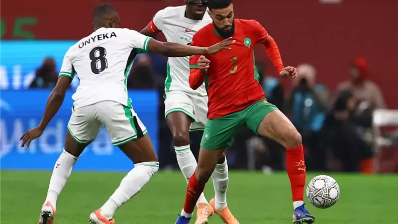 مواجهة المغرب ونيجيريا إلى الأشواط الإضافية