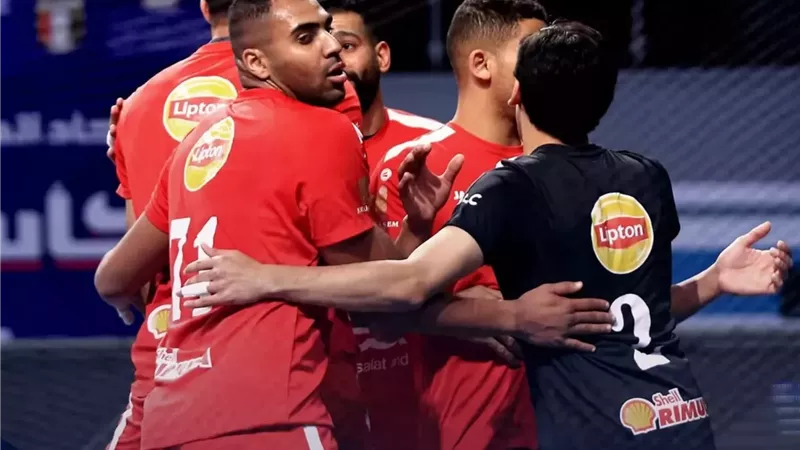طائرة الاتحاد تخسر من الأهلى 0-3